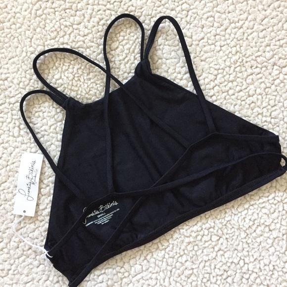 Frankies Bikinis Black Marley Top - Picture 5 of 6